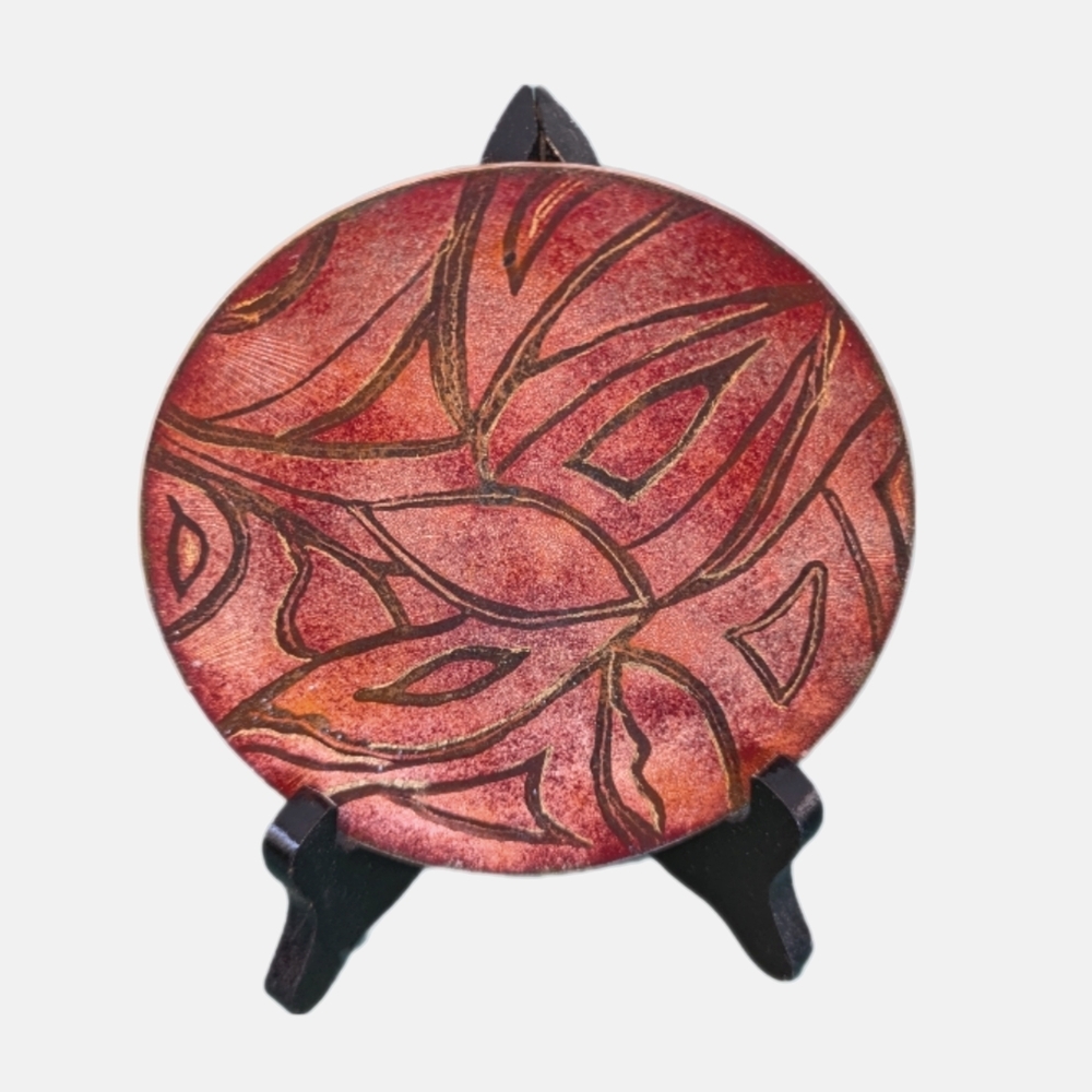 MCM Enamel on Copper Pin Dish